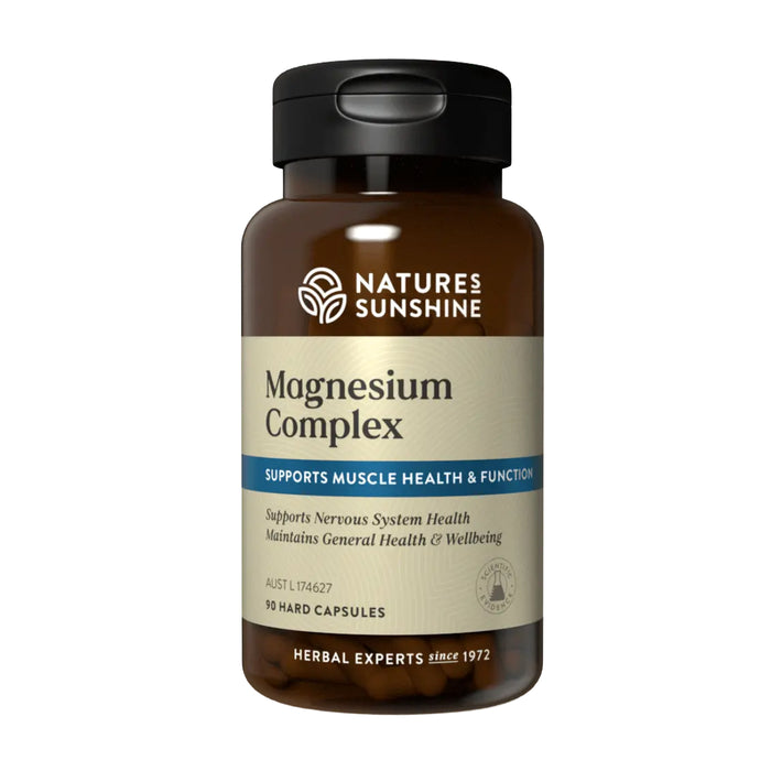 Nature's Sunshine Magnesium Complex 90 Capsules, Wicked NRG