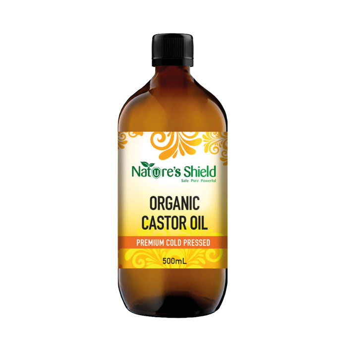 Nature's Shield Organic Castor Oil 500ml Wicked NRG