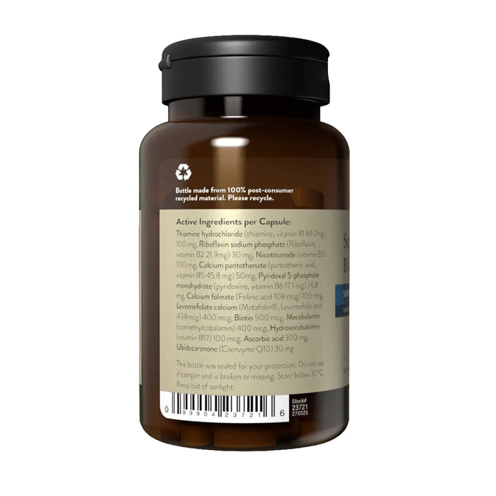 Nature's Sunshine Super Activated B Complex 90 Capsules Ingredients Wicked NRG