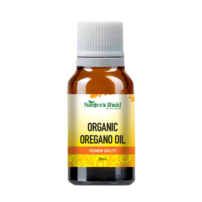 Natures Shield Organic Essential Oil Oregano 25ml Wicked NRG