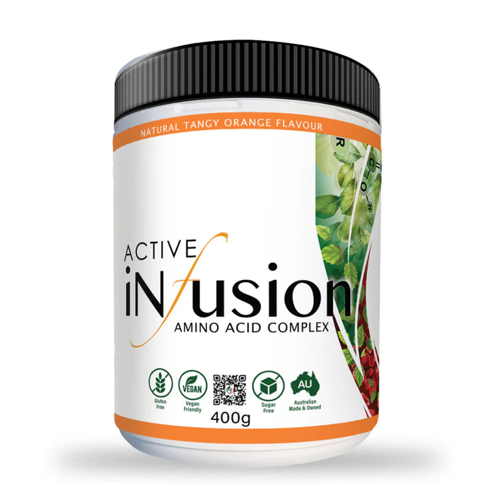 NiOx Health Nitric Oxide Infusion Amino Acid Complex, 400G, Wicked NRG