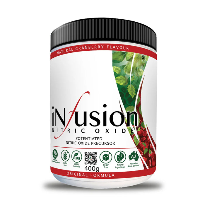 Niox Health NiOx Nitric Oxide Infusion 400g Cranberry b Wicked NRG