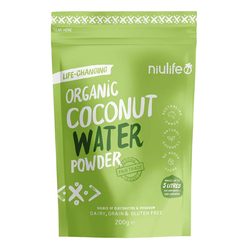 Niulife Organic Coconut Water Powder 200g Wicked NRG