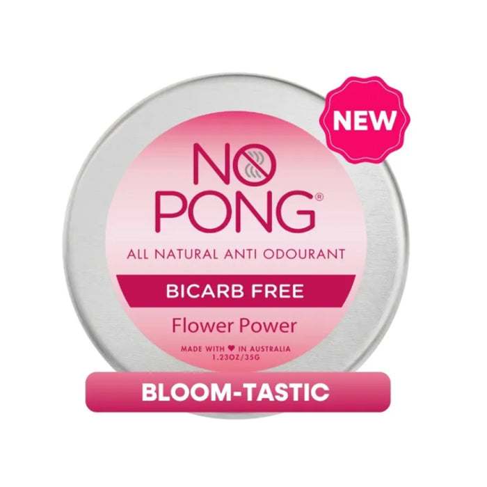 No Pong – Flower Power Bicarb Free 35g Wicked NRG