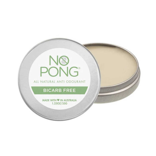 No Pong All Natural Deodorant - Bicarb Free Fragrance Free Tin