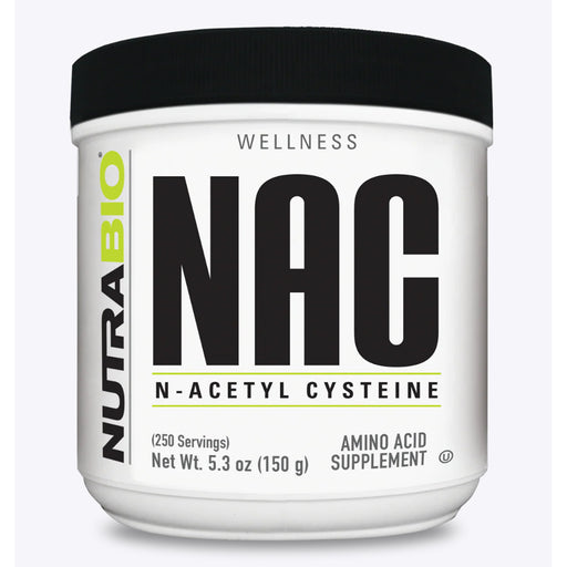NutraBio NAC (N-Acetyl-Cysteine) Powder Wicked NRG