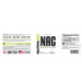 NutraBio NAC (N-Acetyl-Cysteine) Powder 150g ingredients Wicked NRG