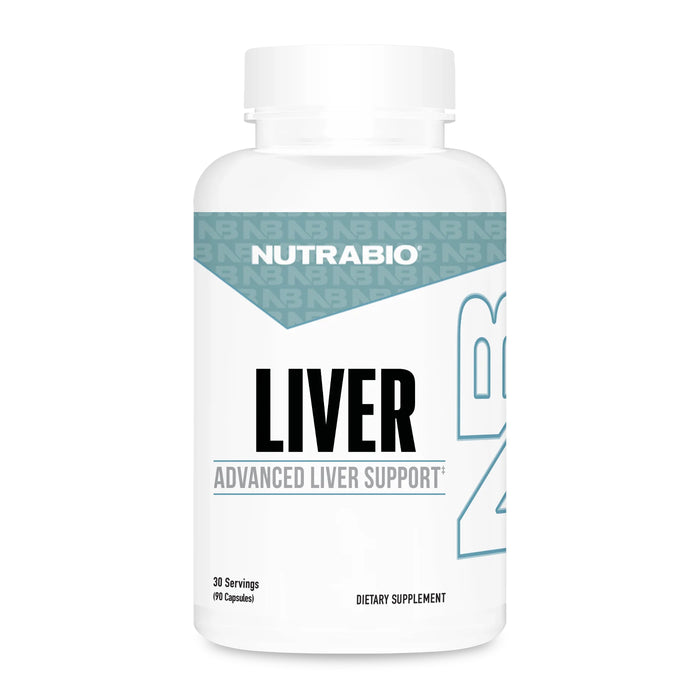 NutraBio LIVER SUPPORT (30 Serve) 90 capsules Wicked NRG