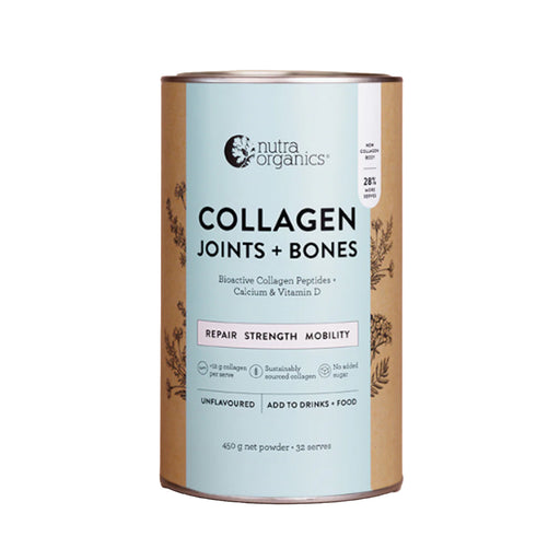 Nutra Organics Collagen Joints & Bones Unflavoured a Wicked NRG