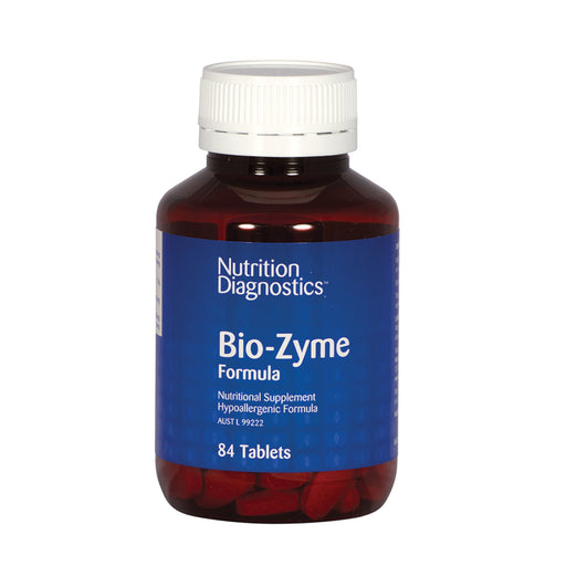 Nutrition Diagnostics Bio-Zyme Formula 84 tablets, Wicked NRG