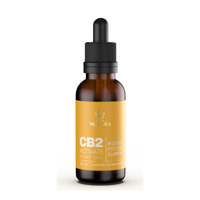 Nutura Wellness CB2 Oil - Mood + Focus 30ml b Wicked NRG