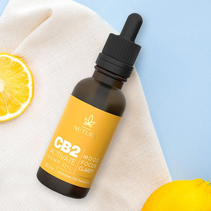 Nutura Wellness CB2 Oil - Mood + Focus 30ml c Wicked NRG