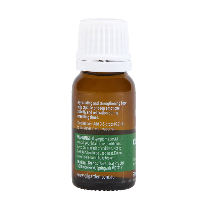 Oil Garden Cedarwood Pure Essential Oil 12mL Ingredients Wicked NRG