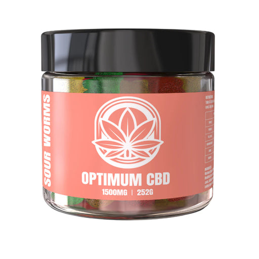 Optimum CBD Sour Worms Is stocked at Wicked NRG in Darwin,