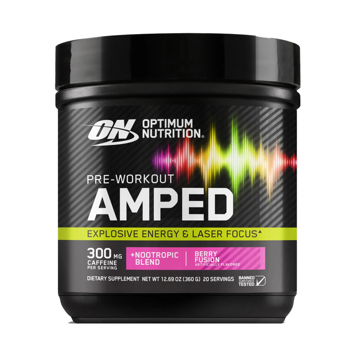 Optimum Nutrition Pre-Workout Berry Fusion 20 Serves, 360g Wicked NRG