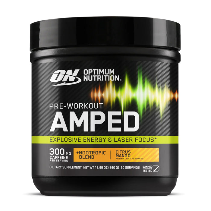 Optimum Nutrition Pre-Workout Citrus Mango 20 Serves, 360g Wicked NRG