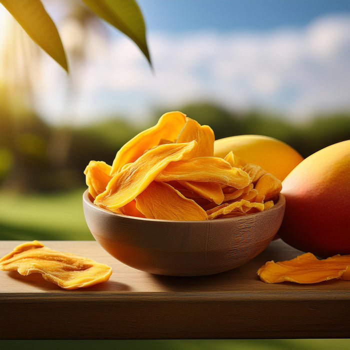 Organic Dried Mango Slices 100 Grams Wicked NRG