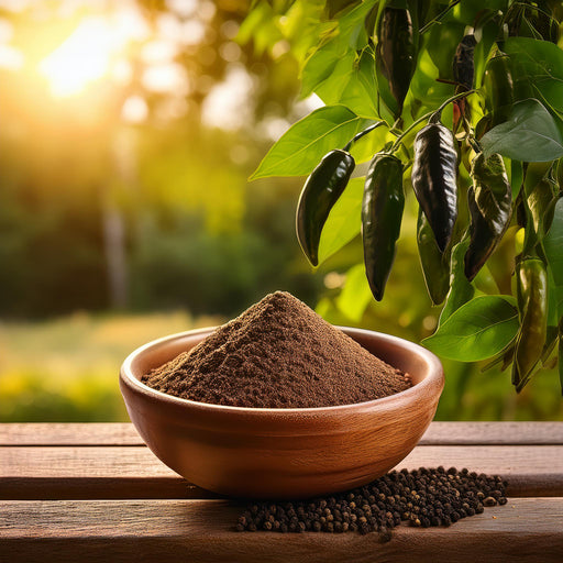 Organic Black Pepper Ground 25 Grams Wicked NRG