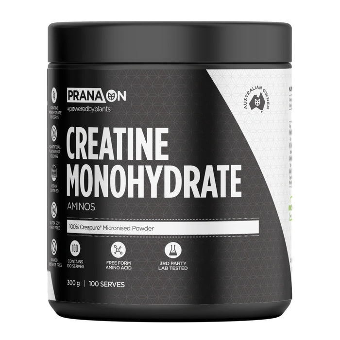 PRANA On Creatine Monohydrate 300g 100 serves Wicked NRG