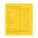 PUSH Gummies Mango Creatine Monohydrate Gummies 90 serves, Nutritional Panel Wicked NRG