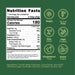 Peppertux Turkish Pistachio Cream 200g Nutritional Panel a Wicked NRG