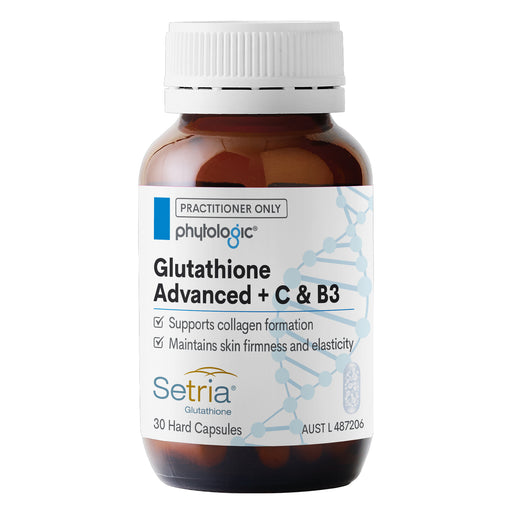 Phytologic Glutathione Advanced + C & B3 30 Capsules Wicked NRG