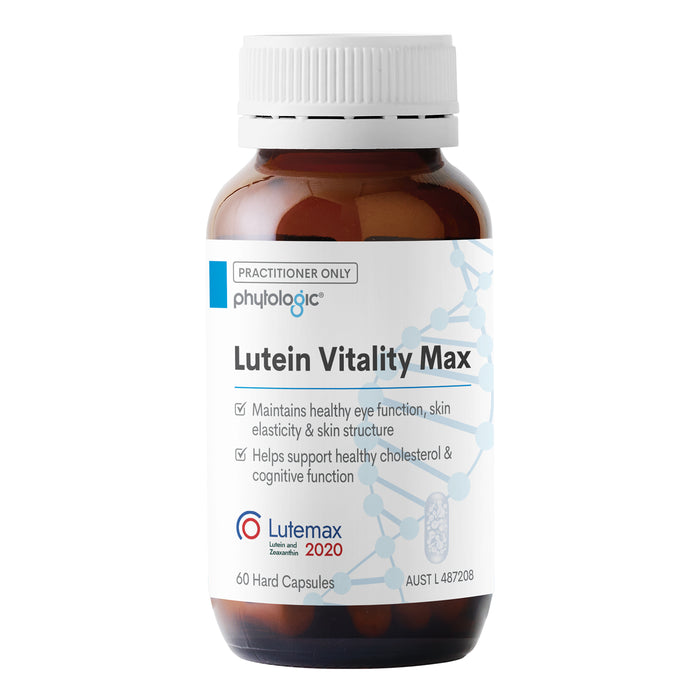 Phytologic Lutein Vitality Max 60 Capsules Wicked NRG