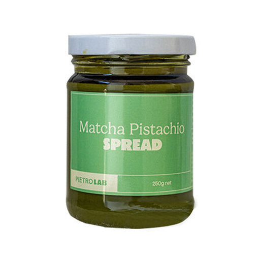 Pietro Lab Matcha Pistachio Spread 250g Wicked NRG
