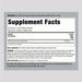 Piping Rock Yellow Dock, 1500 mg (per serving), 200 Quick Release Capsules Nutritional Panel Wicked NRG