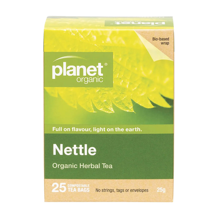 Planet Organic Nettle Herbal Tea Bags 25pk Wicked NRG