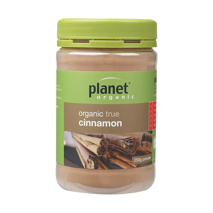 Planet Organic True Organic Cinnamon 250g Wcked NRG