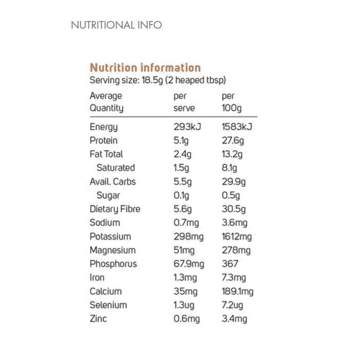 Organic Cacao Powder