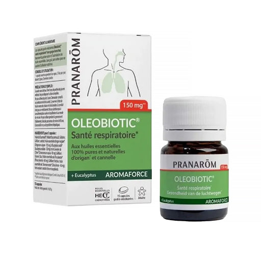 Pranarom, Aromaforce Oleobiotic 15 Capsules, Wicked NRG