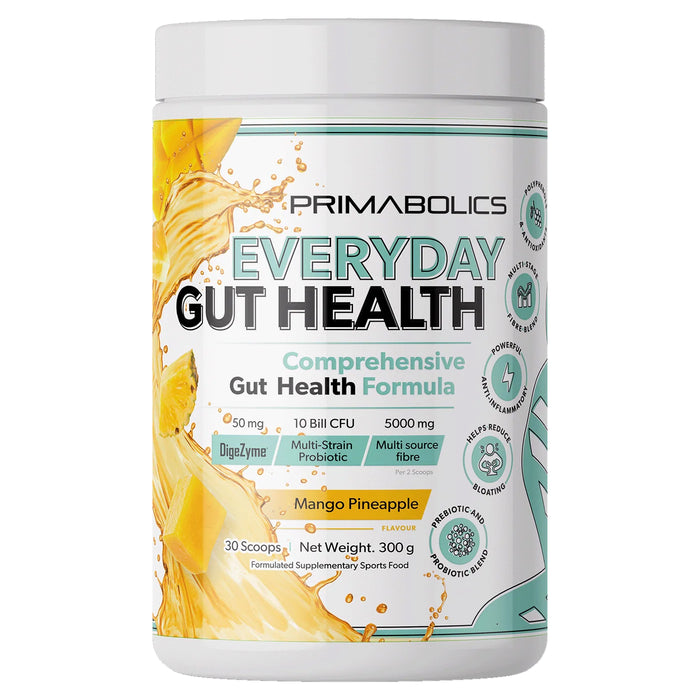 Primabolics Everyday Gut Health Pineapple Mango 300g Wicked NRG