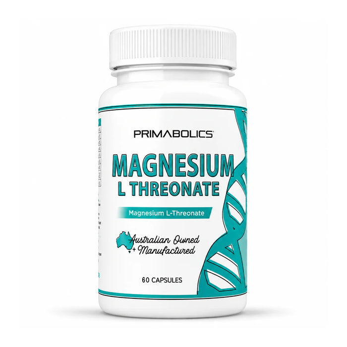 Primabolics Magnesium L-Threonate 60 Capsules Wicked NRG