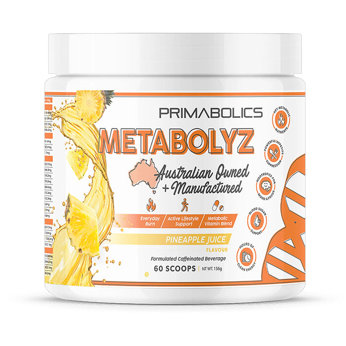 Primabolics Metabolyz, Pineapple Juice, 60 Scoops, 156 Grams Wicked NRG
