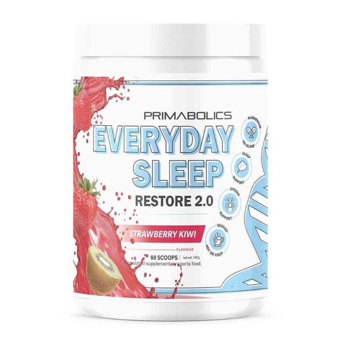 Primabolics, Everyday Sleep Restore 2.0, Strawberry Kiwi, 60 Scoops, Wicked NRG