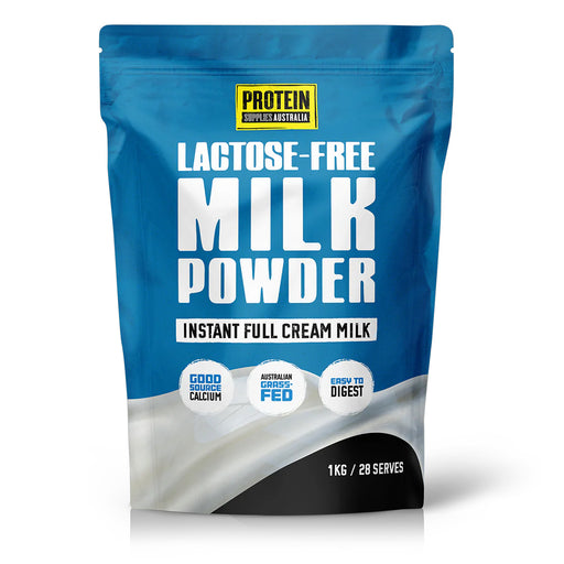 Protein Supplies Australia LACTOSE Free Milk Powder 1 kg cover Wicked NRG