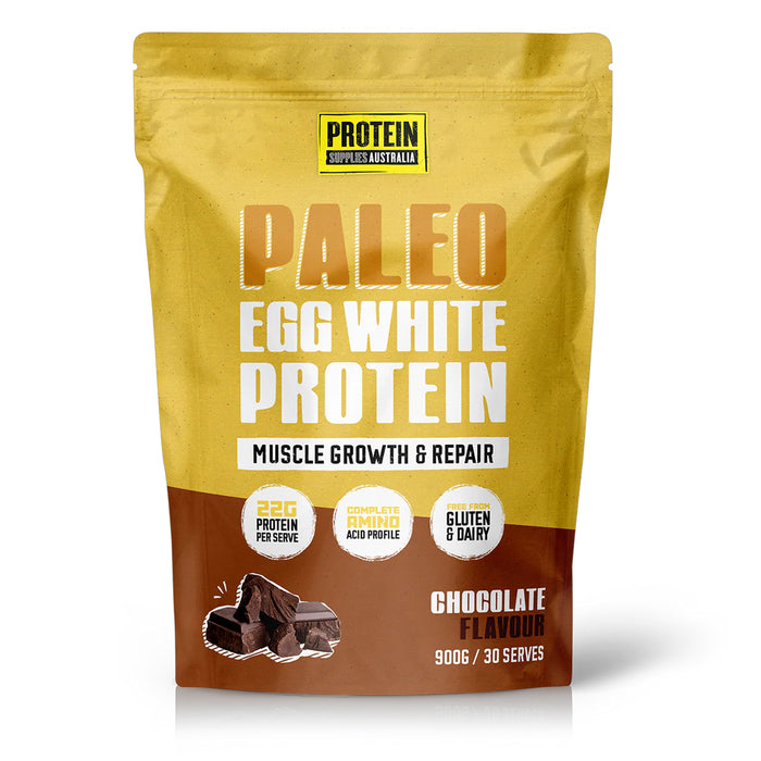 Protein Supplies Australia, Paleo Pro, egg protein, Chocolate, 900g, 30 Serves, Wicked NRG