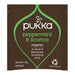 Pukka Organic Peppermint & Licorice Tea 20 Tea Bags a Wicked NRG