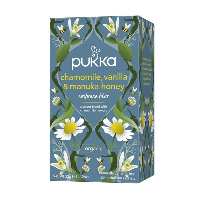 Pukka Chamomile, Vanilla & Manuka Honey Organic Tea Bags