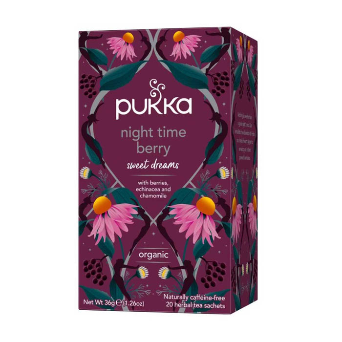 Pukka Night Time Berry Organic Tea Bags