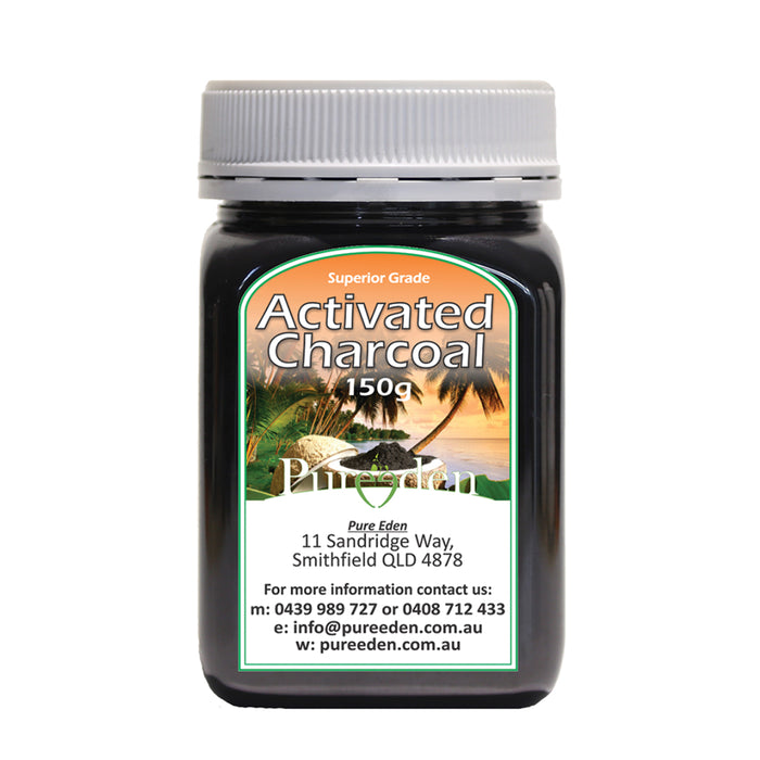 Pure Eden Activated Charcoal 150g Wicked NRG