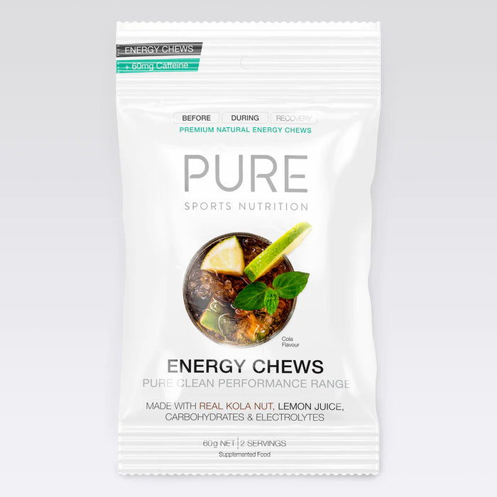 Pure Sports Nutrition Energy Chews buy online at Wicked NRG, Darwin, Australia