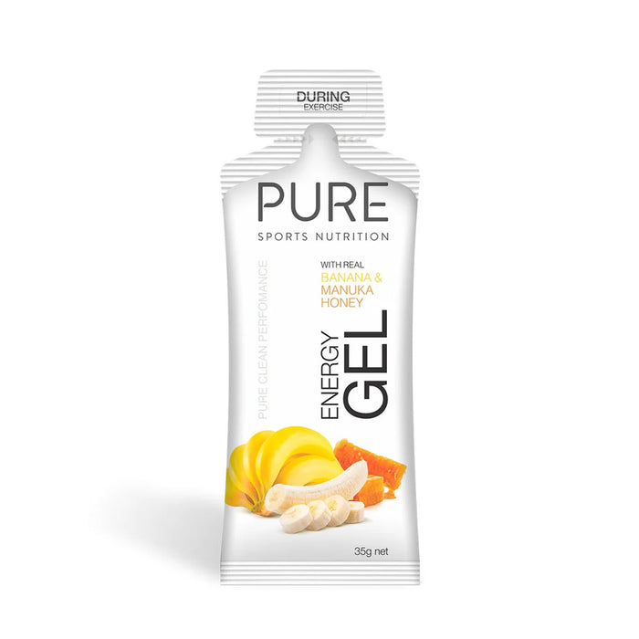Pure Sports Nutrition PURE Energy Gel - Banana Manuka Honey 35g Wicked NRG