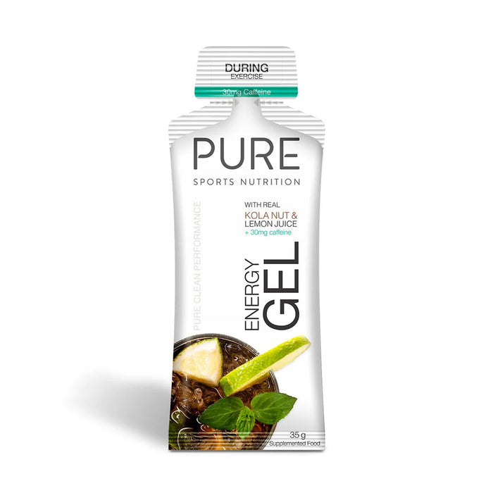 Pure Sports Nutrition PURE Energy Gel - Kola Nut & Lemon Juice + caff 35g  Wicked NRG