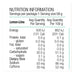 Pure Sports Nutrition PURE Fluid Energy Gel - Lemon Lime + Caffeine 58g Nutritional Panel Wicked NRG