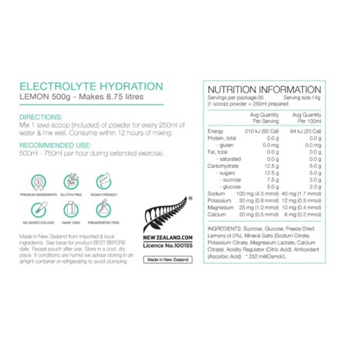Pure Sports Nutrition Electrolyte Hydration