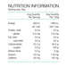 Pure Sports Nutrition PURE Energy Gel - Kola Nut & Lemon Juice + caff 35g Nutritional Panel Wicked NRG