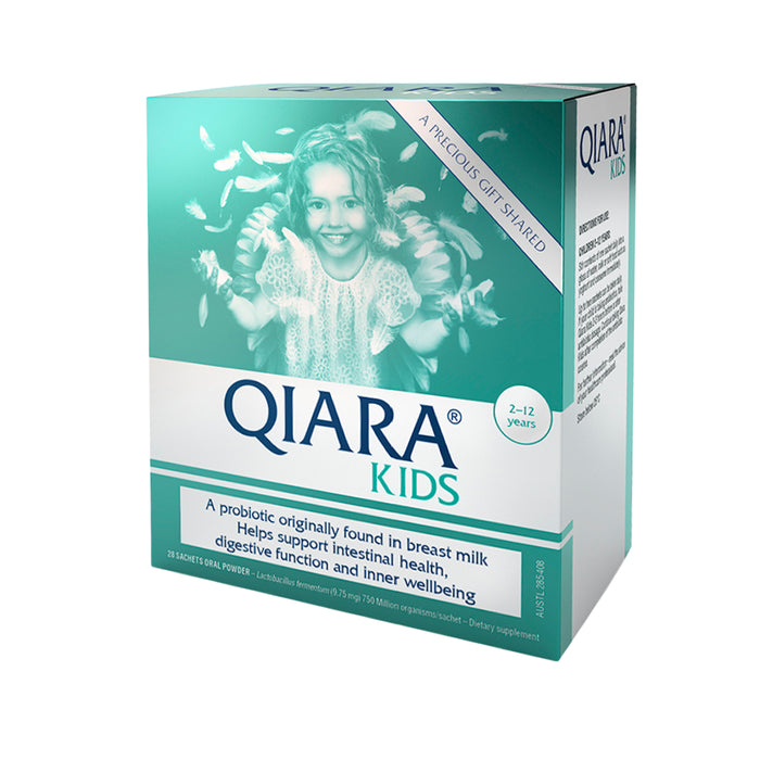 QIARA PROBIOTICS Qiara Kids (Probiotic 750 million organisms) CFU PER SACHET X 28 Wicked NRG